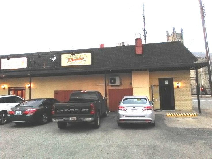 This is the entrance to Havana Rumba